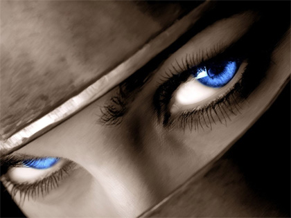 ojos de ninja